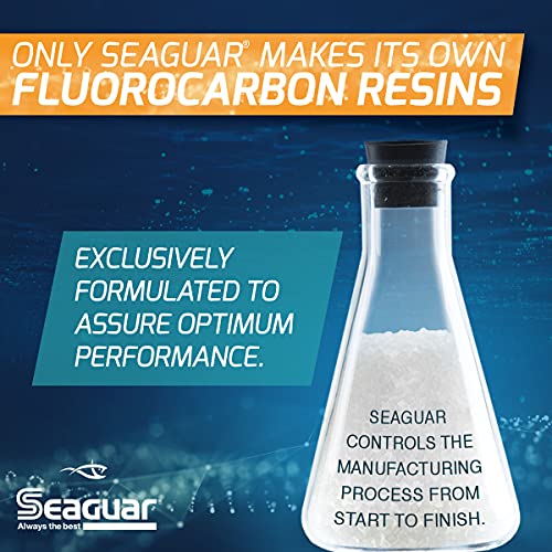 Seaguar InvizX Multi-Species Fishing Line for Casting, Live Bait, Freshwater, 100% Fluorocarbon, Clear, Multiple Sizes - size: 4lbs/1000yds