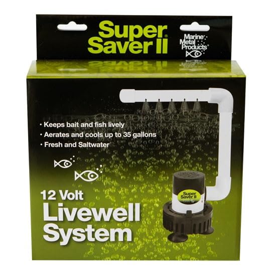 Marine Metal Super Saver Live Well Bait System & Aerator Kit - style: SS-II