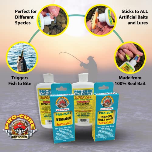 Pro-Cure Trophy Bass Super Gel, 8 Ounce