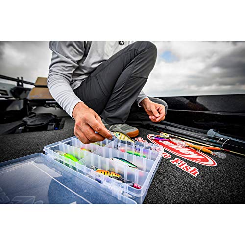 Berkley Flicker Shad Fishing Lure, Black Silver, 5/16 oz, 2 3/4in | 7cm Crankbaits, Size, Profile and Dive Depth Imitates Real Shad, Equipped with Fusion19 Hook - color: Black Silver, size: 2 3/4in - 5/16 oz