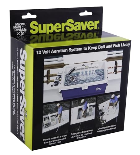 Marine Metal Super Saver Live Well Bait System & Aerator Kit - style: SS-212