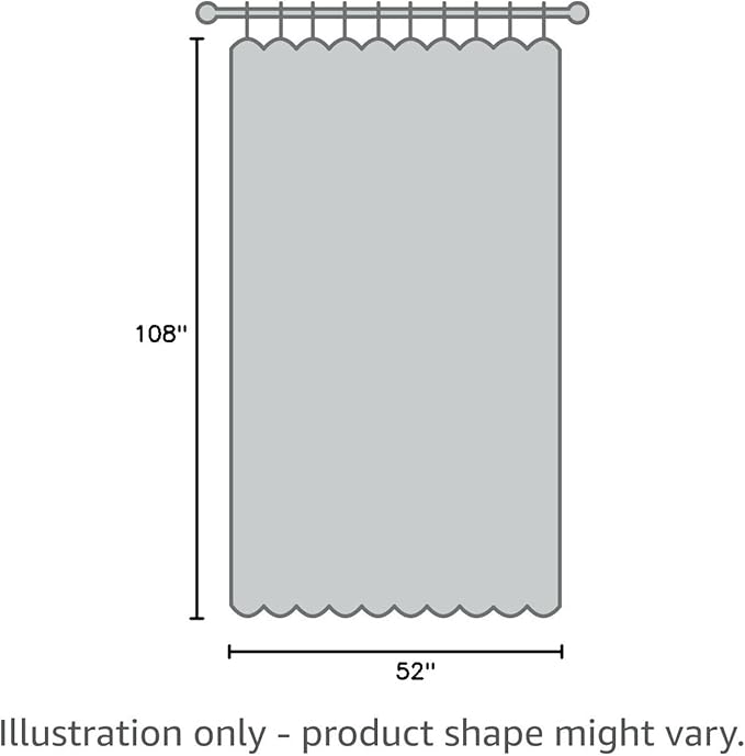 Yakamok 100% Blackout Lined Panels, Room Darkening Thermal Insulated Blackout