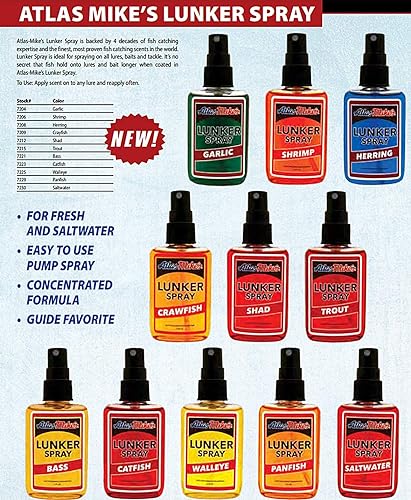 Mike's Fishing Bait Lunker Spray, 2 oz - color: Garlic