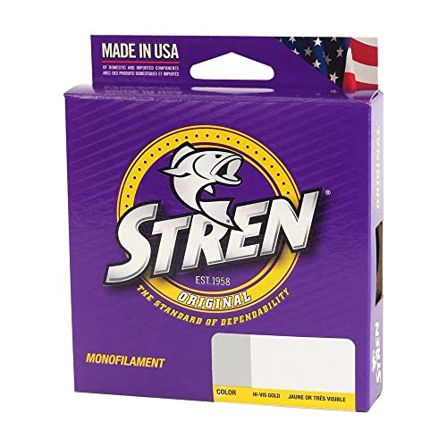 Stren Original Monofilament Fishing Line - color: Hi-Vis Gold, size: 330yd, style: 4lb | 1.8kg