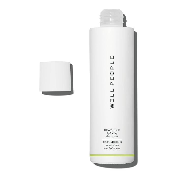 Well People Dewy Juice Hydrating Aloe Essence, Juicy, Hydrating Toner for Refreshing & Soothing Skin, Made with Rose Water, Vegan & Cruelty-Free