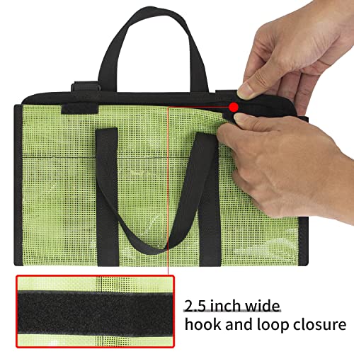 Lure Bag 6 Pocket PVC Protective Cover Durable Fishing Bag | Trolling Lure Tackle Box - size: Small