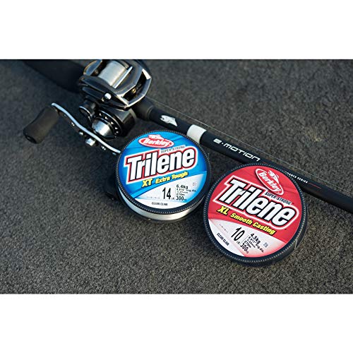 Berkley Trilene XT Monofilament Fishing Line - color: Low-Vis Green, size: 3000 yd, style: 10 Pounds