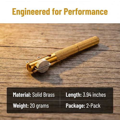 2 PCS Fishing Hook Knot Tyer Tools, Portable Aluminum Fishing Line Knot Tying Tool, Quick Knot Tyer for Fishing Hooks and Line Rigging