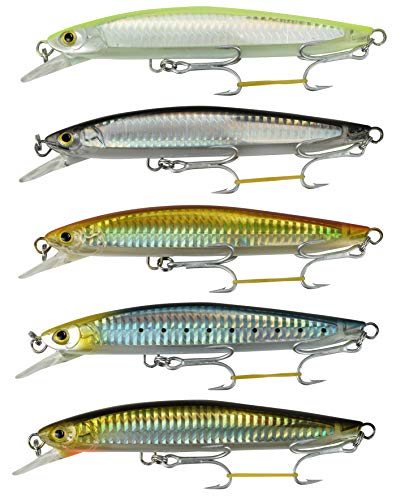 5 1/2" Floating Minnow Lure - 5 Colors to Choose from - color: All 5 Colors