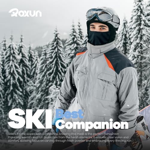 ROXUN Ski Mask Balaclava, Motorcycle Summer Cooling Breathable UV Protector - color: Ace - One White