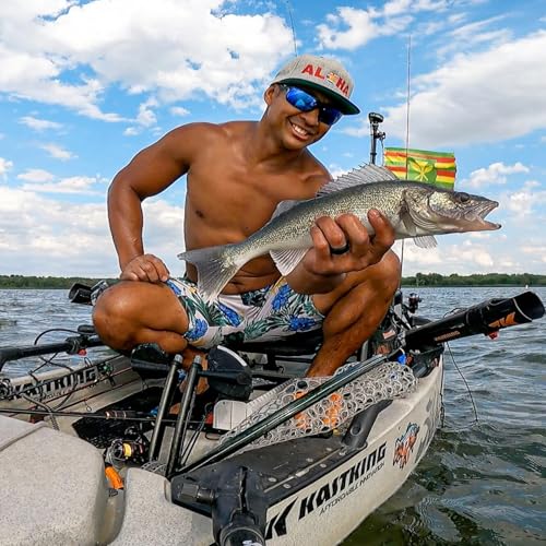 KastKing Zephyr Dual-Tip Fishing Rod and Reel Combo,Spinning & Baitcaster Combo,Dual Tips Section for Different Powers,IM6 Graphite 2-Piece Rod with Extra Tip,Sensitive & Powerful,Freshwater Fishing - style: Cast: 6'6''- Ml& M- Dual-tip Rod - Right Handed