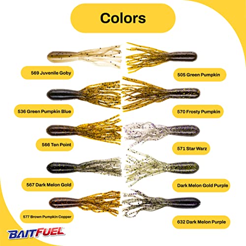 NetBait Tubes 4-Inch - color: Juvenile Goby