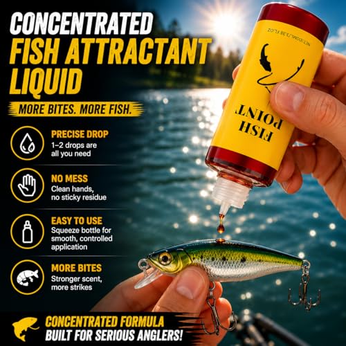 Concentrated Fish Attractant Liquid, 100ml Fish Attractant Liquid for Trout, Panfish and More, Panfish and More, Enhances Scent & Improves Biteresponse - color: 3PCS