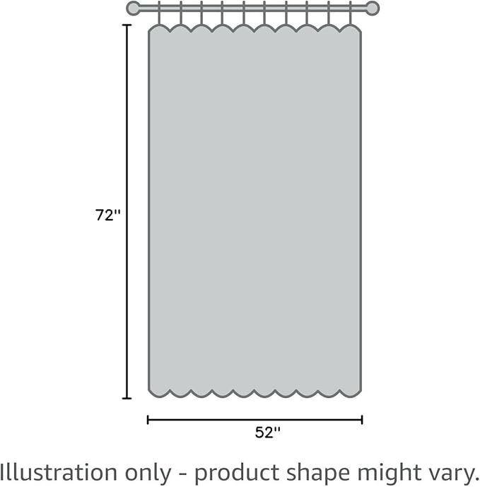 Yakamok 100% Blackout Curtains Energy Saving Thermal Insulated 2 Thick Layers