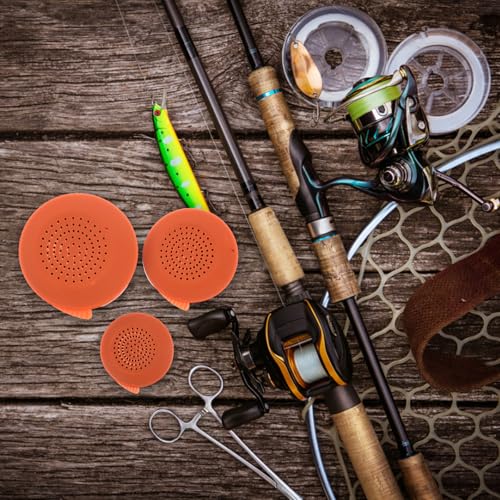 TEHAUX 3pcs Live Bait Case Worm Bait Storage Container Plastic Breathable Worm Holder Box for Fishing Outdoor Use