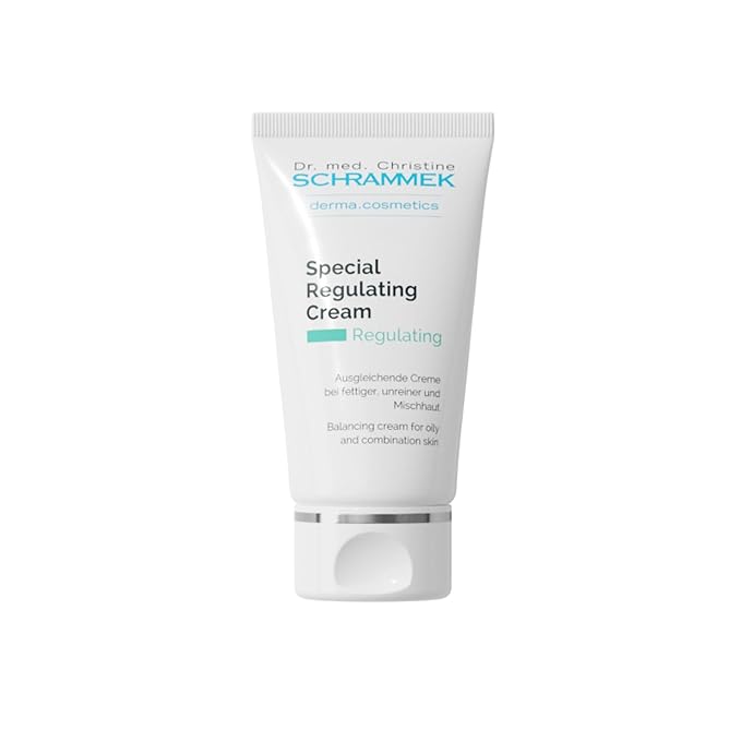 Schrammek Special Regulating Cream (1.7 fl oz) - For Oily & Mixed Skin - Aloe Vera & Vitamin E - Face Moisturizer & Face Cream - Skin Care - Dr