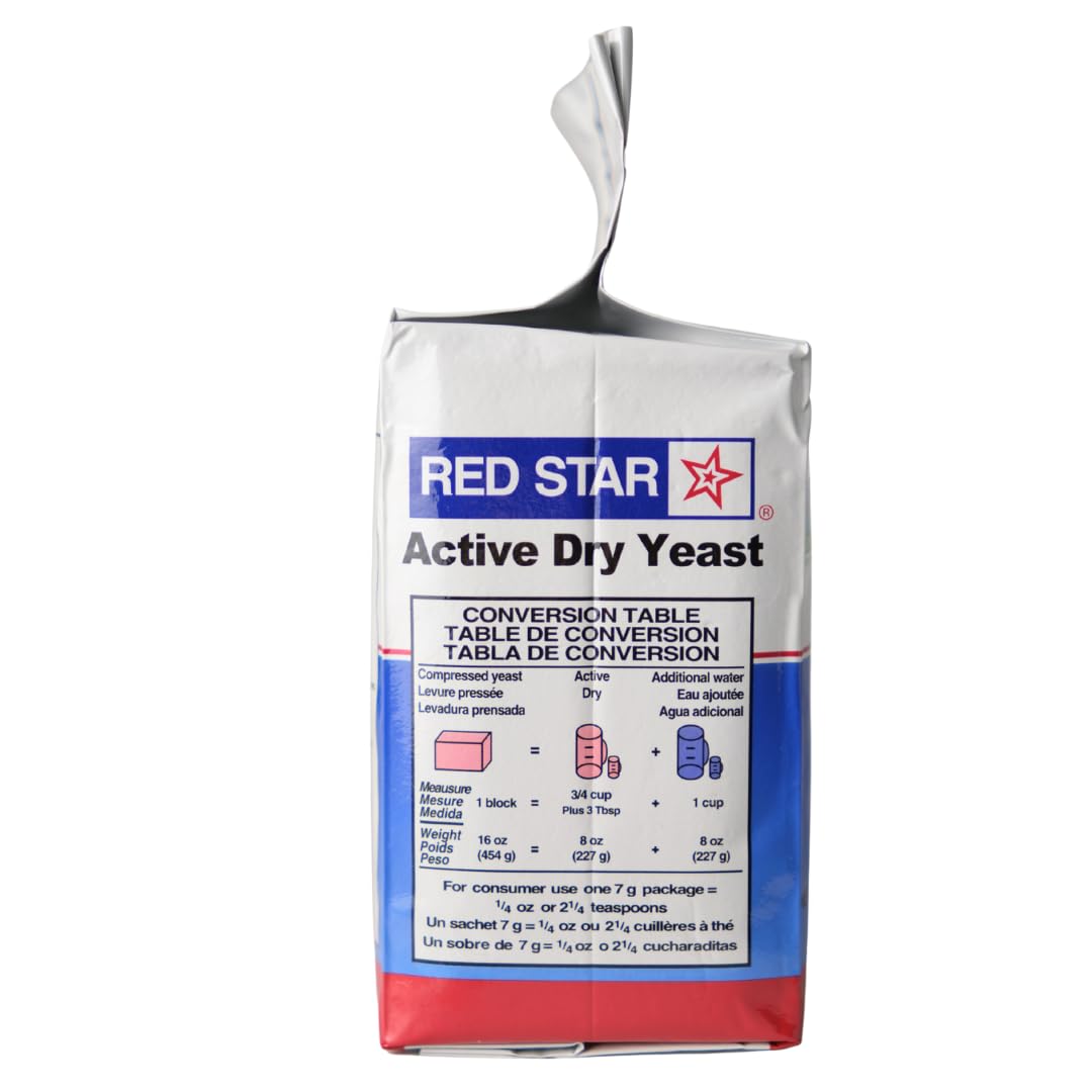 Red Star Active Dry Yeast 16 oz (1 pound) size
