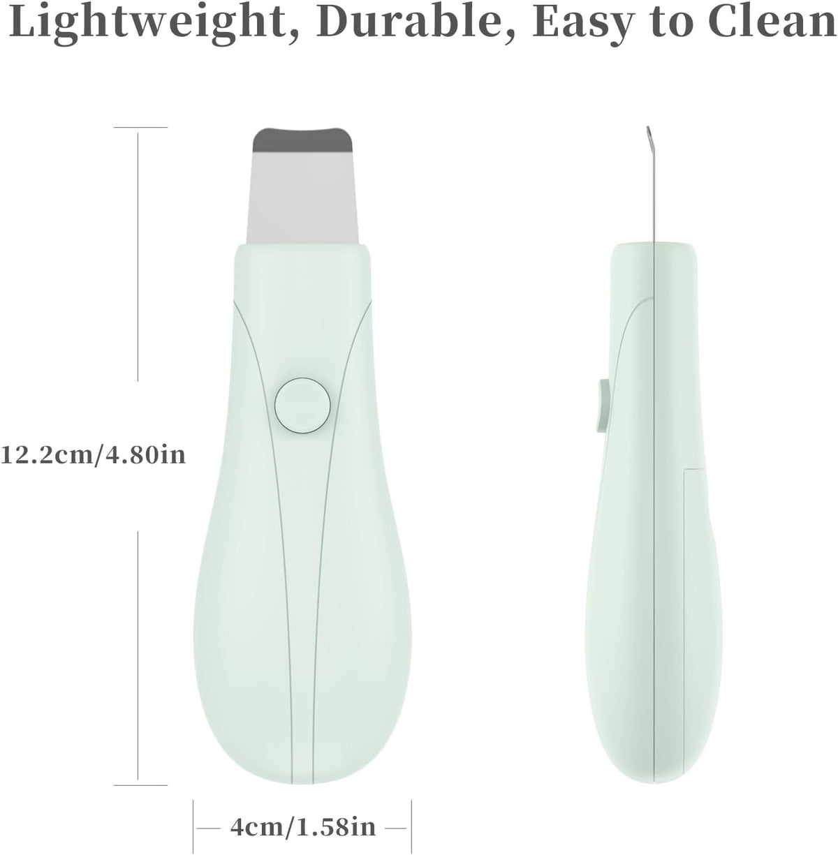 Blackhead Remover Tools, Black Head Remover for Face and Nose, Skin Scrubber Face Spatula Deep Pore Cleaner for Daily Skin Care, Skin Care Tools for Men and Women, Whitehead Removal (Green)