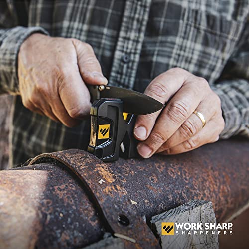 Work Sharp Portable Pivot Knife Sharpener, WSEDCPVT EDC Black - style: Pro