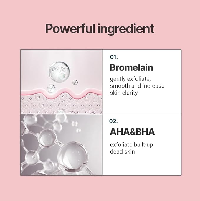HEIMISH RX AHA BHA Enzyme Scrub - Facial Exfoliating Scrub, Chemical Exfoliant, Gentle Exfoliator for face with Salicylic Acid, For All Skin Types, Skin Texture Improvement, 130ml (4.39 fl.oz)