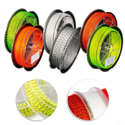 20lb for Braided Fly Line Backing 50M 8-Strand Dacron Polyester Low Friction Trout Bass Freshwater Fishing Reel Spooling Line White - size: H
