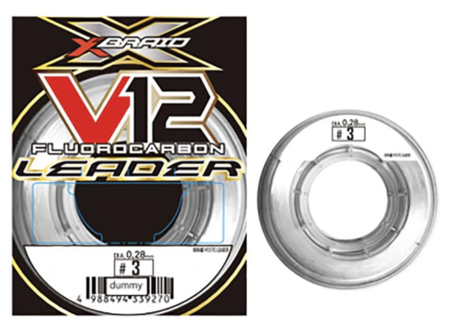 XBRAID V12 FLUOROCARBON LEADER 33Y 15LB