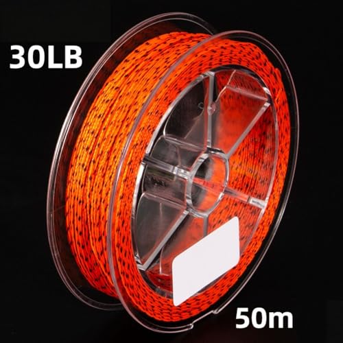 20lb for Braided Fly Line Backing 50M 8-Strand Dacron Polyester Low Friction Trout Bass Freshwater Fishing Reel Spooling Line White - size: G