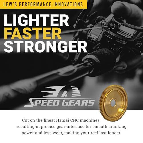Lew’s Custom Lite Spinning Fishing Reel, 10+1 Stainless Steel Ball Bearings, Size 100 Reel, 5.6:1 Gear Ratio, Right or Left-Hand Retrieve, Carbon Grey