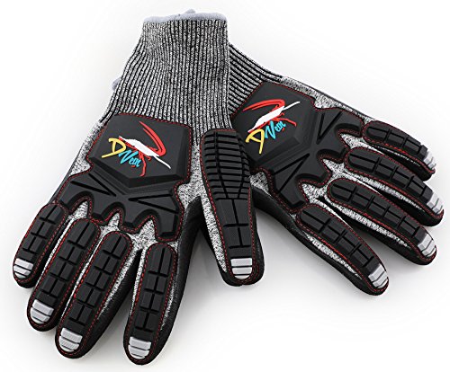 D Vein Lobster Diving Gloves, Cut & Puncture Resistant for Spearfishing - size: X-Large