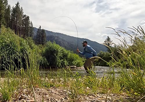 DRAGONtail Kaida zx320 Multi-Length Tenkara Pack Rod - style: Rod With Furled Line Kit
