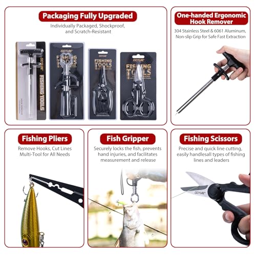 Goture Fishing Rod and Reel Combos,1.8M-2.7M Telescopic Fishing Pole Spinning Reel Line Lures Set with Carrier Bag,Telescopic Rod Kit for Starter Travel Saltwater Freshwater Gear Gift - color: E1:Fishing Full Kit with Tackle Bag, size: 6 ft/1.8 m