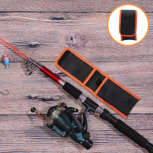 Thickened Oxford Fishing Gear Storage Bag, Large Capacity Lure Storage Wallet with Tool Organizer, Soft Bait Tackle Bag for Fishing and Camping Use