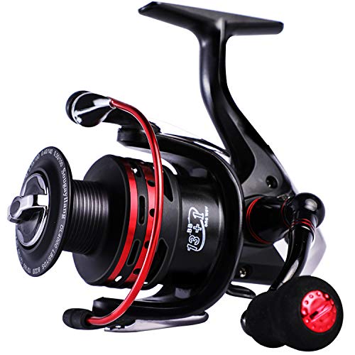 Sougayilang Fishing Reels Powerful 13+1BB Spinning Reels Ultra Smooth Reel for Saltwater or Freshwater - size: 2000