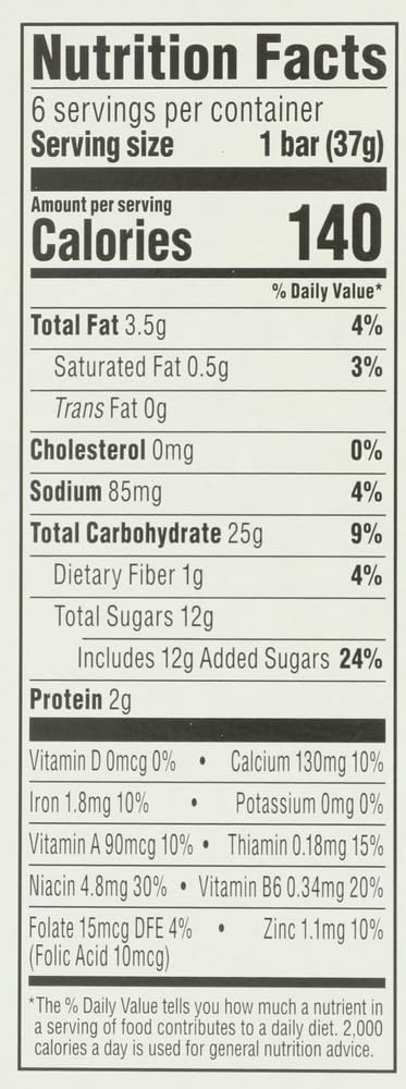 365 by Whole Foods Market, Organic Strawberry Cereal Bar 6 Count, 7.8 Ounce