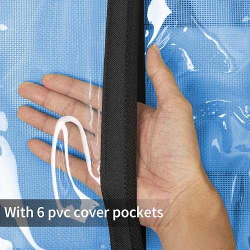 Lure Bag 6 Pocket PVC Protective Cover Durable Fishing Bag | Trolling Lure Tackle Box - size: Small