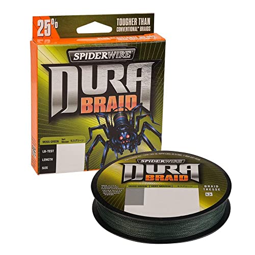 SpiderWire DuraBraid Braid Fishing Line - color: Moss Green, size: 10lb - 150yd