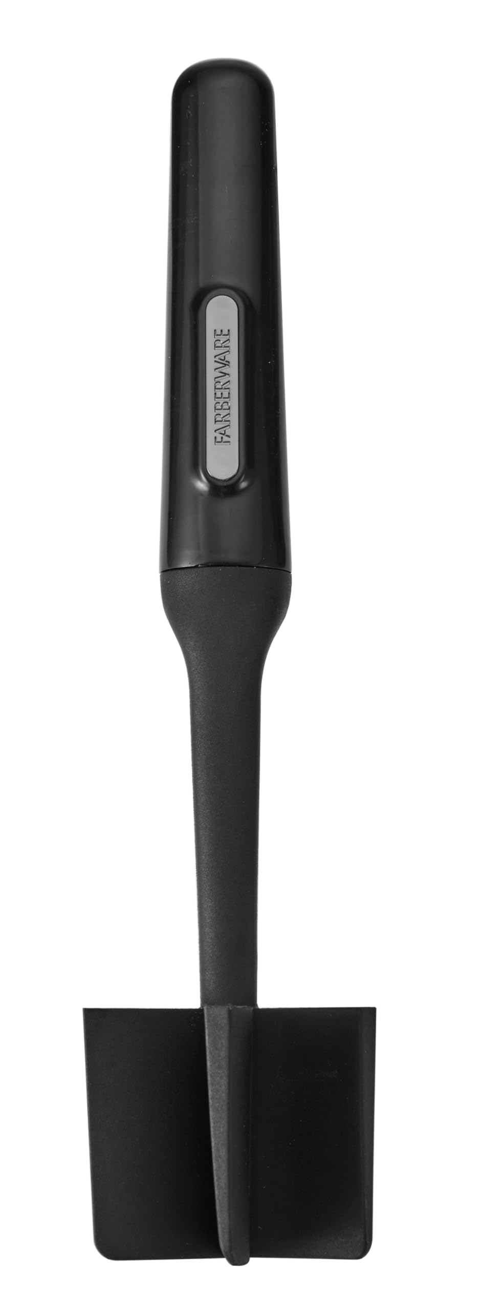 FARBERWARE Nylon Meat and Potato Masher – 5-Blade Ground Meat Chopper, Heat-Resistant to 450°F, Safe for Nonstick Cookware, Ergonomic Handle, 10-Inch, Dishwasher-Safe, Black