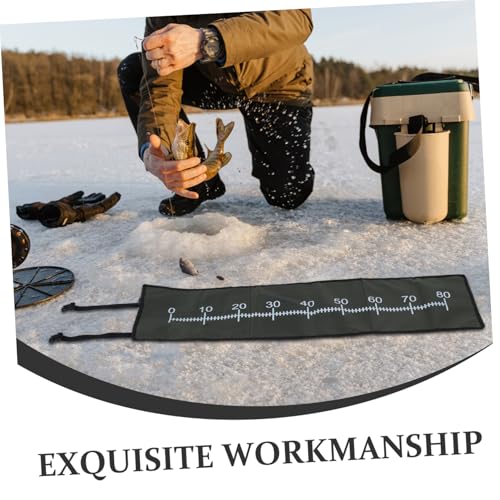Kisangel Portable Fish Measuring Board Ruler Measuring Tape Board Fishing Unhooking Mat