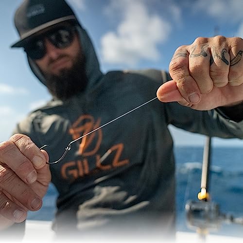 HI-SEAS 100% FLUOROCARBON Fishing LINE Leader - Clear Invisible Leader UNDETECTABLE to Fish, Fast Sinking 6LB-400LB - style: 0.028 in / 0.70 Mm, 50 Lb, 25 Yd