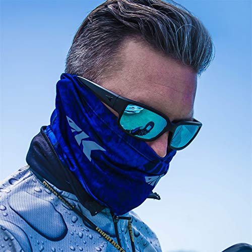 KastKing Sol Armis Neck Gaiter - UPF 50 Face Mask - UV Sun Protection Mask for Men & Women, Fishing, Hiking - color: G: Blue Patriot (Size: 19"x9.5"), size: One Size