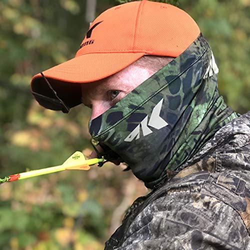 KastKing Sol Armis Neck Gaiter - UPF 50 Face Mask - UV Sun Protection Mask for Men & Women, Fishing, Hiking - color: I: Ambush (Size: 19"x9.5"), size: One Size