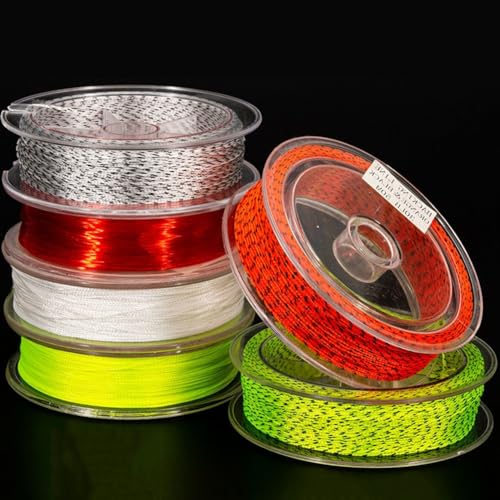 20lb for Braided Fly Line Backing 50M 8-Strand Dacron Polyester Low Friction Trout Bass Freshwater Fishing Reel Spooling Line White - size: H