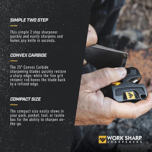 Work Sharp Portable Pivot Knife Sharpener, WSEDCPVT EDC Black - style: Pro