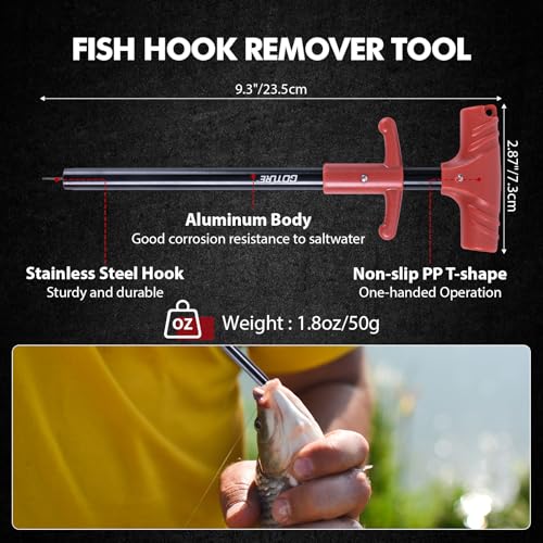 Goture Fishing Tool Kit,Fishing Pliers,Fillet Knife with Sheath,Fish Lip Gripper,Fish Hook Remover,Lanyard,Line Scissors,Sharpener,Stainless Steel Soap,Saltwater Gear Kit,Red/Pink,Gifts for Men/Women - color: A1:9pcs Fishing Tool Kit