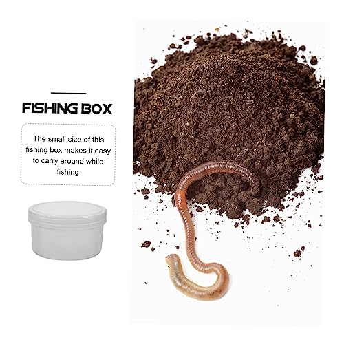 Multi-Function Container Lid Portable Plastic Bait Box for Fishing Supplies Large Capacity Fishing Storage for Live Baits Convenient Accessory for Outdoor Use