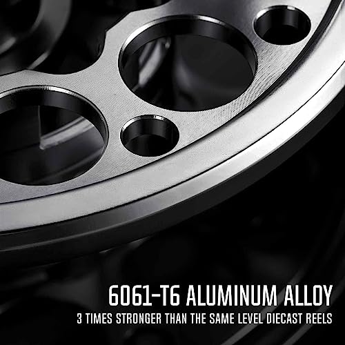 Piscifun Sword Fly Fishing Reel, CNC-Machined Aluminum Alloy Fly Reel - size: 3/4wt, style: Gray-without Line