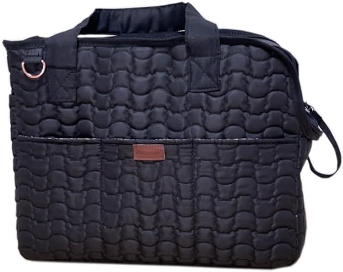 Small Dog Carrier Purse,Tentle/Lazy Adult Cats Pups Bags with Multiple Pockets,Breathable Mesh Soft Cushion,Travel Womans Pets Totes Picnic Outdoor (Black, Medium)