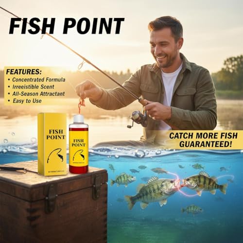 Concentrated Fish Attractant Liquid,Red Worm Liquid Spray,Powerful Fishing Bait Scent Attractant,Fast-Acting Red Worm Bait Additive for Freshwater Fishing,Enhances Scent & Improves Bite Response - color: Yellow+Yellow