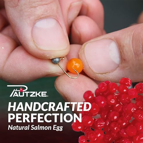 Pautzke Balls O' Fire Salmon Eggs Bait - Real Salmon Eggs for Trout Fishing, Soft Fish Eggs for Salmon Fishing, Can Be Used as Single Egg Salmon Bait or Salmon Egg Sacks - color: 3-Yellow Jackets