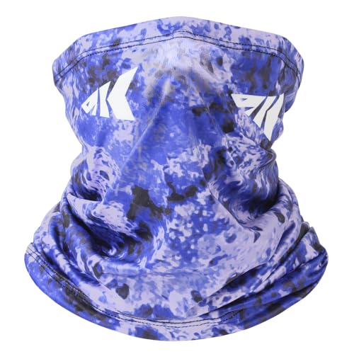 KastKing Sol Armis Neck Gaiter - UPF 50 Face Mask - UV Sun Protection Mask for Men & Women, Fishing, Hiking - color: E: Boulder Royale, size: One Size